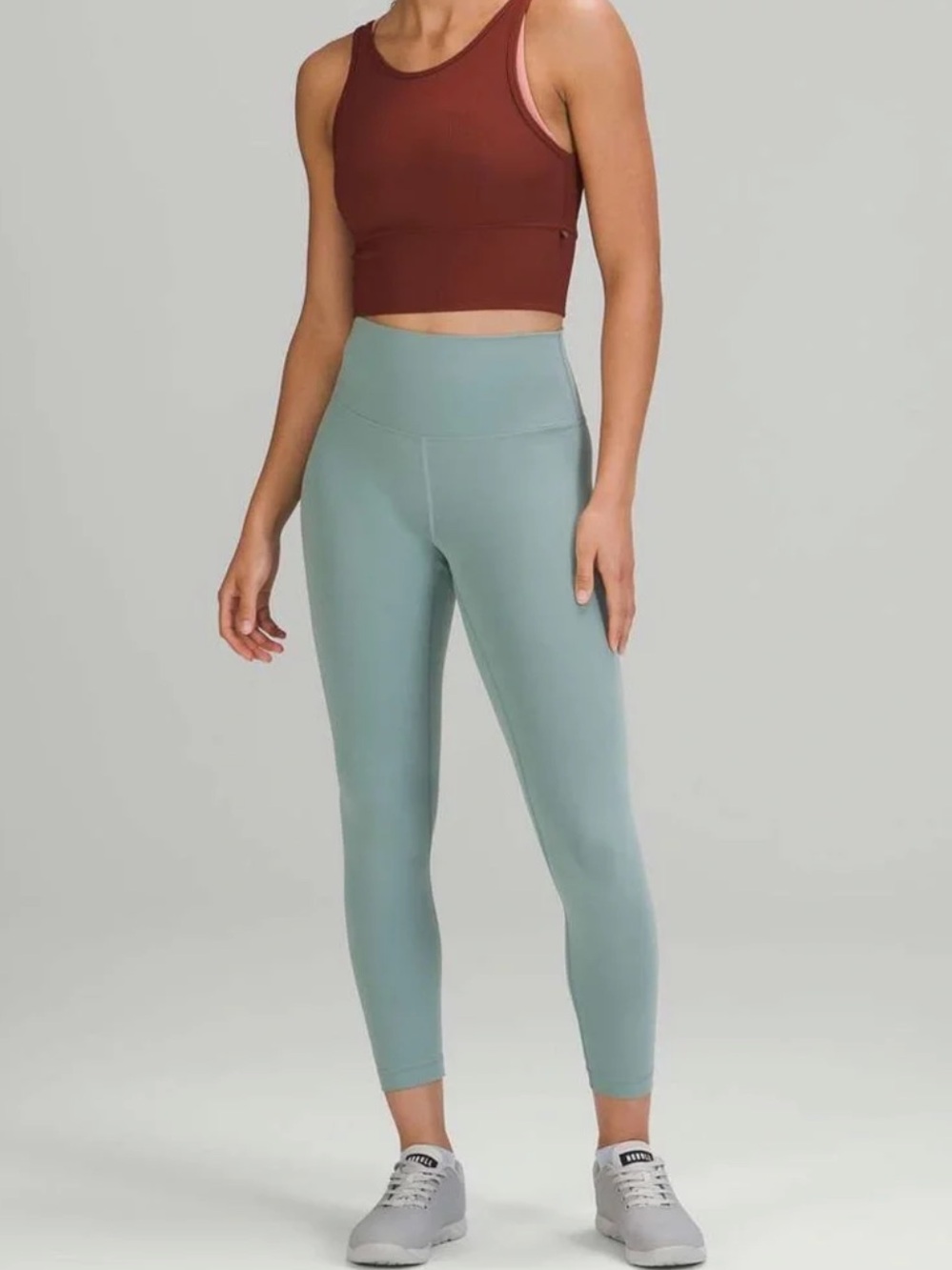 Lululemon Wunder Train High-Rise Tight 25" - Misty Glade